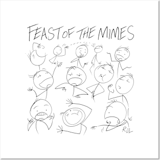 Feast of the Mimes Posters and Art